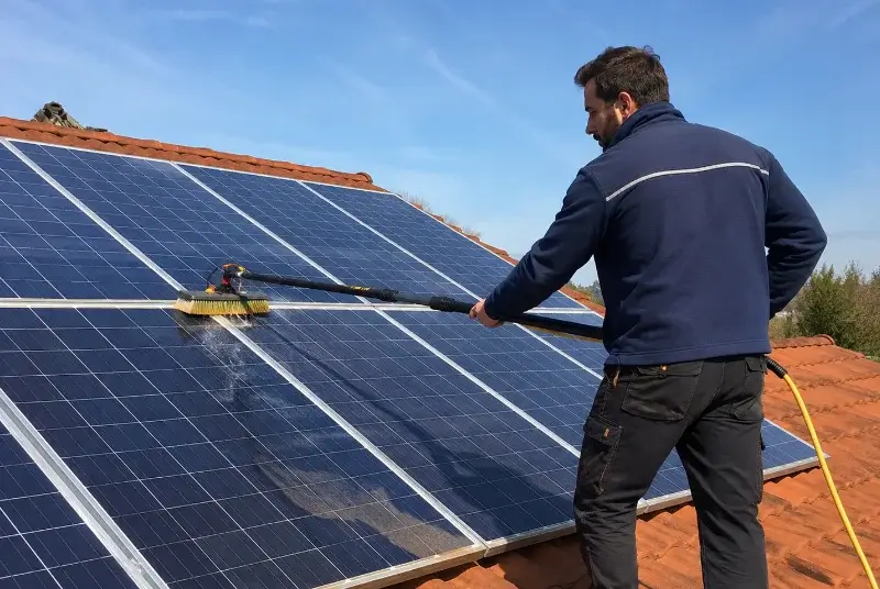 Nettoyage et entretien de panneaux solaires à Cournonterral