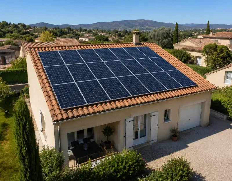 Prime à l'autoconsommation panneaux solaires Cournonterral — aide financière de l'État